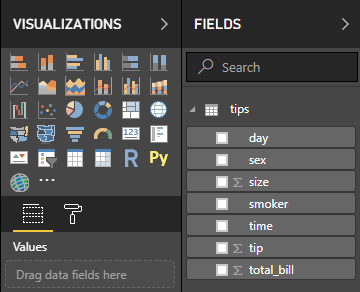 Fig. tips Data from seaborn library